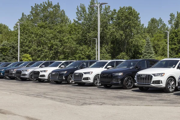 Indianapolis Circa May 2021 Audi Automobile Suv Luxury Car Dealership Stock Photo