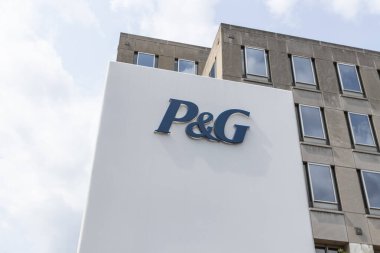 Cincinnati - Temmuz 2021: Procter & Gamble Kurumsal Merkezi. P & G, Tide, Pampers ve Gillette gibi popüler tüketici markaları üretiyor.