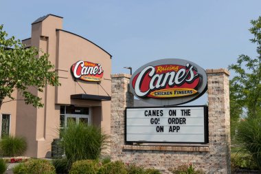 Cincinnati - Temmuz 2021: Tebeşir 'in Tavuk Parmakları Restoranı.
