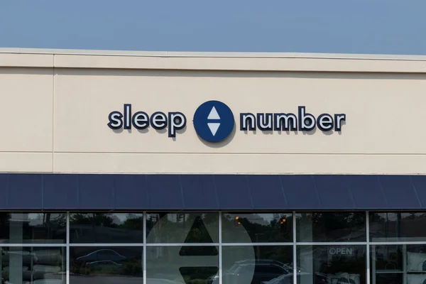Cincinnati Circa Červenec 2021 Spánkové Číslo Maloobchod Showroom Číslo Spánku — Stock fotografie