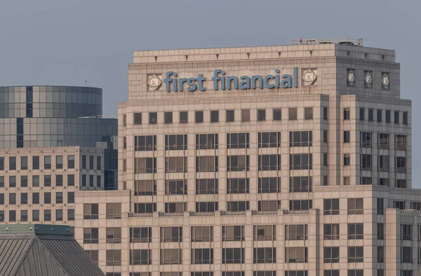 Cincinnati Circa Julho 2021 Primeira Sede Banco Financeiro First Financial — Fotografia de Stock