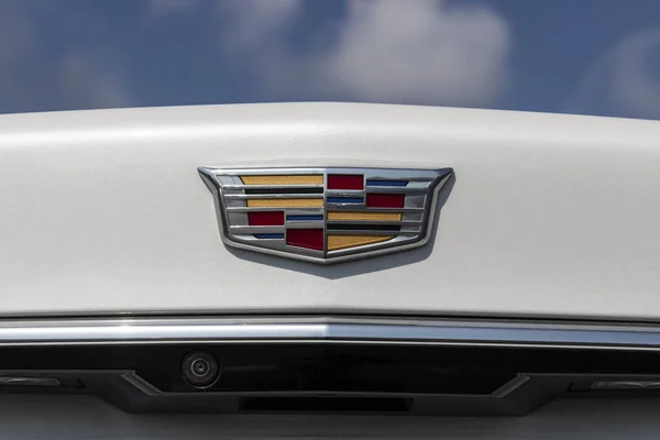 Kokomo August 2021 Wappen Von Cadillac Motors Cadillac Ist Die — Stockfoto