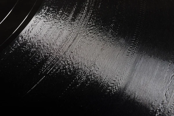 Vinyl Record Grooves Für Den Musikalischen Hintergrund Langspielplatten Waren Bis — Stockfoto