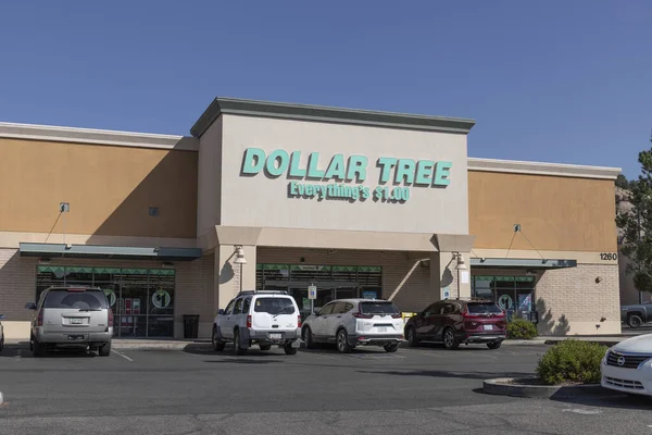 Prescott Sekitar September 2021 Dollar Tree Discount Store Dollar Pohon — Stok Foto