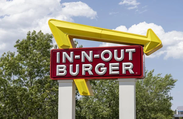 Prescott Circa Septiembre 2021 Out Burger Fast Food Location Out — Foto de Stock