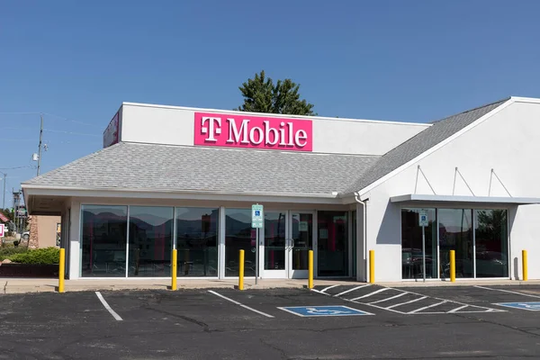 Prescott Circa Septiembre 2021 Mobile Retail Wireless Store Mobile Fusionado — Foto de Stock