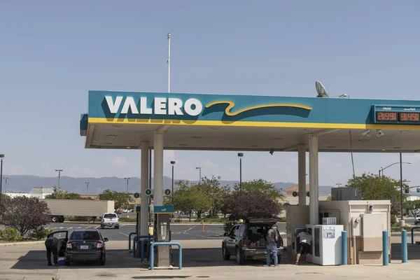 Prescott Circa September 2021 Tankstation Valero Valero Retailafdeling Van Valero — Stockfoto