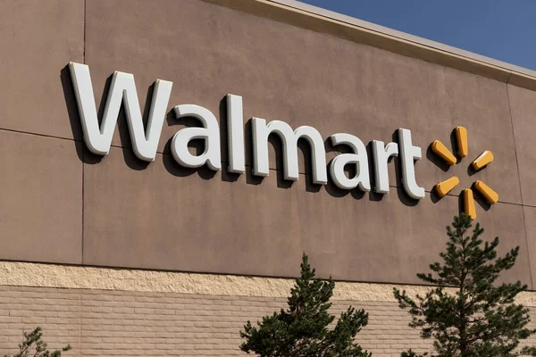 Prescott Vers Septembre 2021 Walmart Retail Location Walmart Présenté Son — Photo