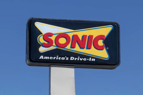 Gallup Circa Septiembre 2021 Sonic Drive Fast Food Ubicación Sonic — Foto de Stock