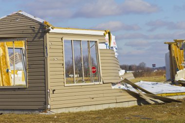 Fırtına fırtına hasar II - Midwest Tornado zararlardan felaket Rüzgar