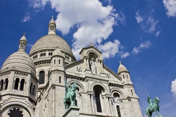 Sacre-Coeur Basilica, Pyhän Sydämen kirkko, Pariisi I — kuvapankkivalokuva