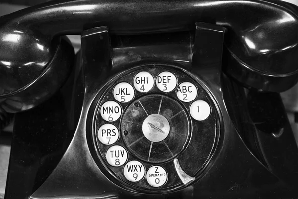 Old Phone - Antique Rotary Dial Telephone — Stock Photo, Image