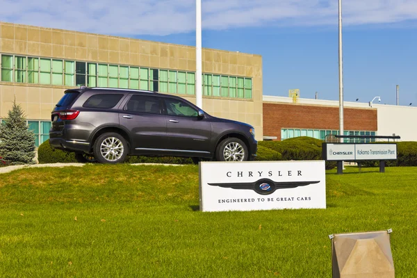 Kokomo - cca listopad 2015: Chrysler přenosu rostlina. Fiat automobily Chrysler je sedmou největší automobilkou na světě Ii — Stock fotografie