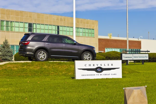 Kokomo - περίπου Νοεμβρίου 2015: Chrysler μετάδοσης φυτό. Chrysler αυτοκίνητα της Fiat είναι η έβδομη μεγαλύτερη αυτοκινητοβιομηχανία στον κόσμο ΙΙ — Φωτογραφία Αρχείου