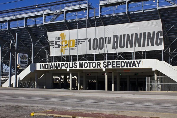 Indianapolis - Circa febbraio 2016: Indianapolis Motor Speedway I — Foto Stock