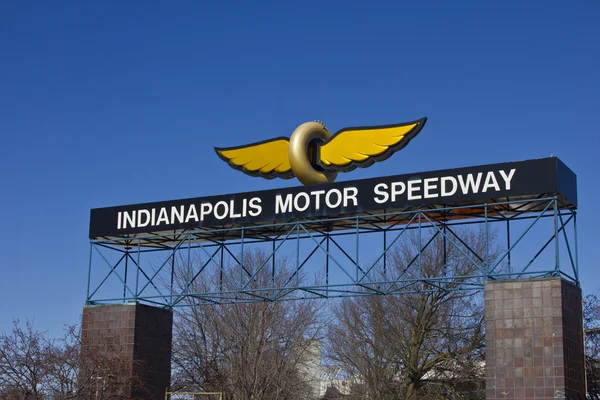 Indianápolis - Circa Fevereiro 2016: Indianapolis Motor Speedway III — Fotografia de Stock