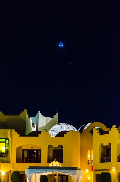 Noite de hotel no Egito — Fotografia de Stock