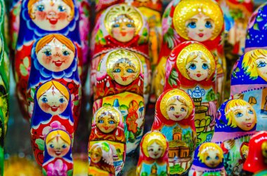 Rus ulusal bebek matreshka