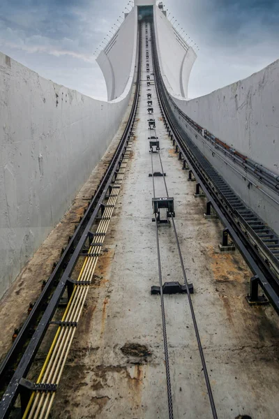 Biodome kolejki linowej Montreal Tower — Zdjęcie stockowe