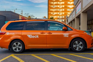 Kanadalı Beck şirketinden bir taksi.