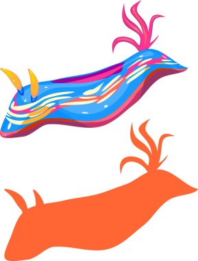 Beyaz arka planda omurgasızını 