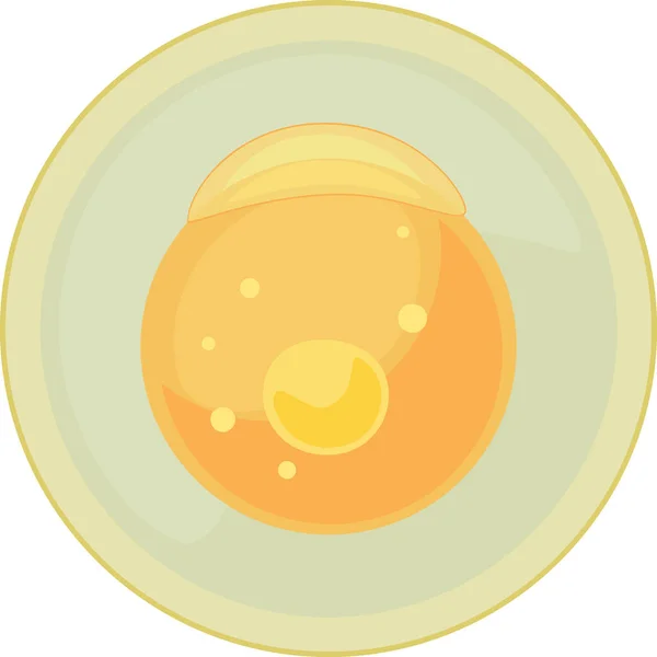 白身魚の卵 を分離 — ストックベクタ