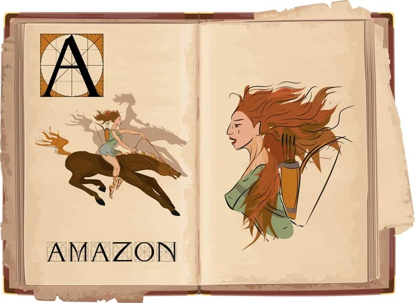 Лист З Амазонки — стоковий вектор