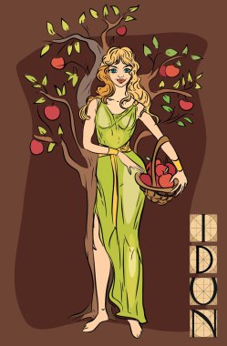 Idun with title clipart