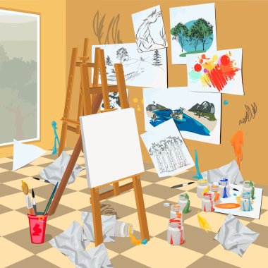 Sanat Atölyesi iç