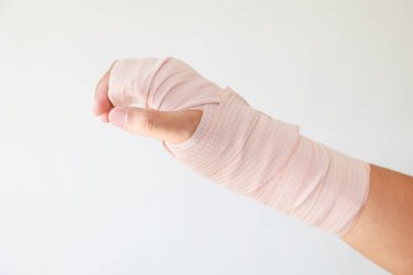 Splint ve bandajlar yaralanma nedeniyle bilek. Alçı ve Splint Immobilizasyon