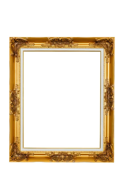 Antieke gouden frame Stockafbeelding