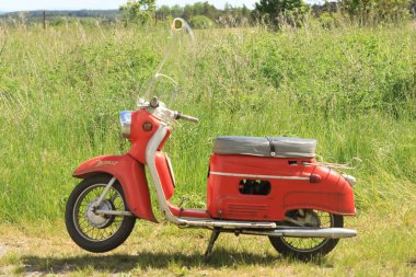 Manet Scooter 1950 'lerde Çekoslovakya' da üretildi