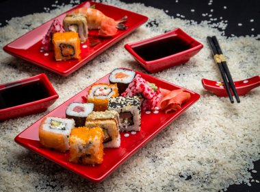 Japon yemeği.