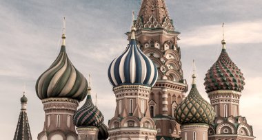 Moskova. St.Basil Katedrali