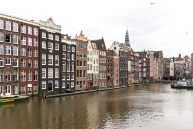 Amsterdam, Hollanda - 16 Mart: Mart şehrin sokaklarında