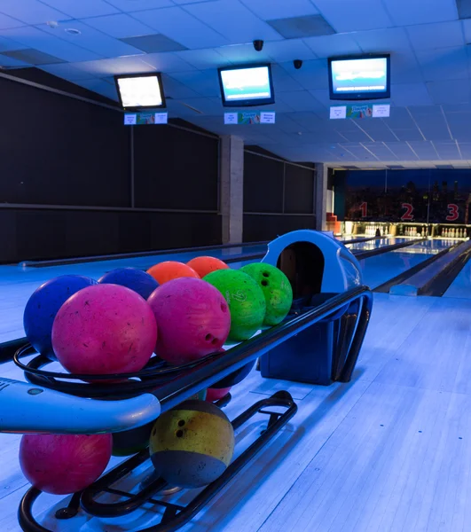 Palle da bowling — Foto Stock