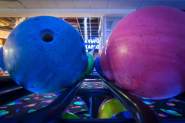 Balles de bowling — Photo