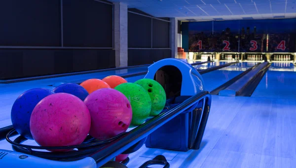 Bowlingové koule — Stock fotografie