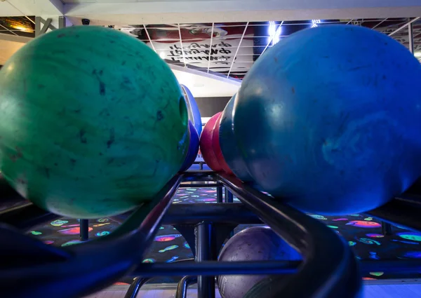 Bowling balls — Stock Photo, Image