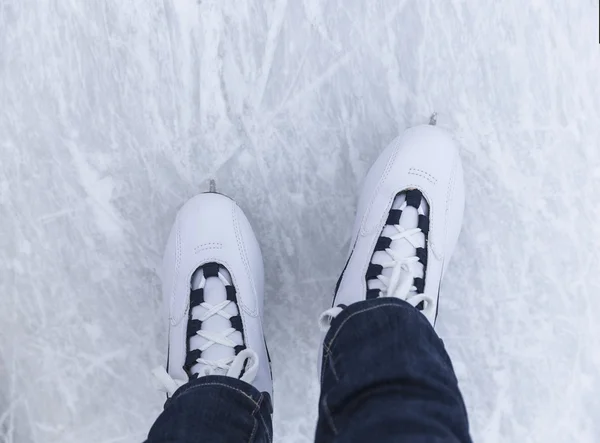 Patinagem no gelo — Fotografia de Stock