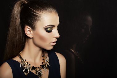 akşam makyaj kadınla