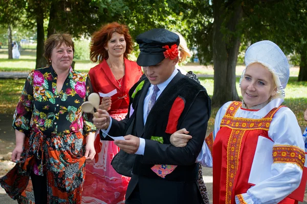 러시아 결혼식 — 스톡 사진