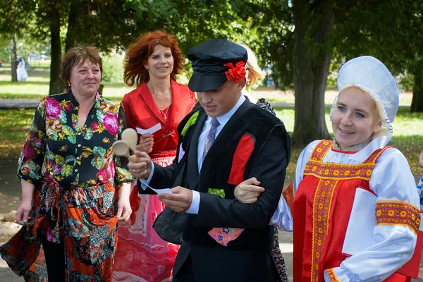 Russische Hochzeit — Stockfoto