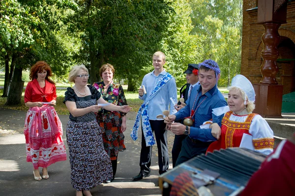 Russische Hochzeit — Stockfoto