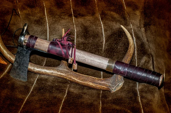 Tomahawk - Battle Axe Stock Image