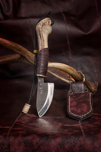 Brujo cuchillo ritual Fotos de stock libres de derechos
