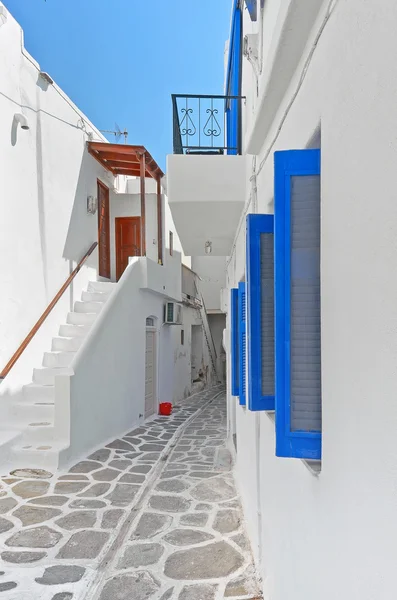 Parikia of Paros island Greece — Stock Photo, Image