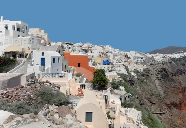 Oia Santorini, Grécia — Fotografia de Stock