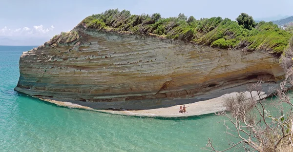 Canal D'Amour op Sidari, Corfu, Griekenland — Stockfoto