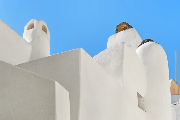 Architecture of Emporia village, Santorini, Greece — Stock Photo, Image